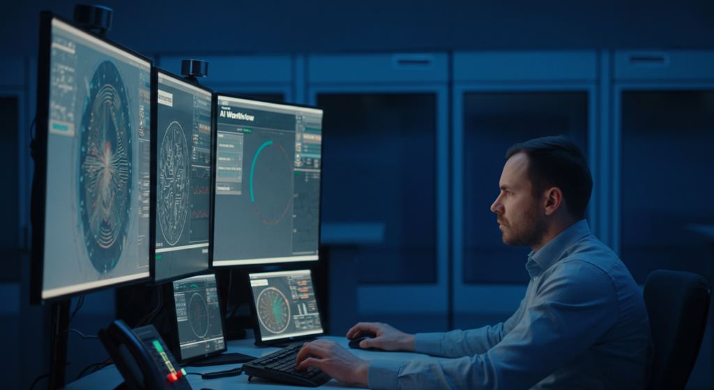 What are the core steps for AI workflow automation in German enterprises?